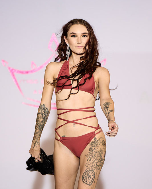 Jetty Pirate Tie Up Bikini Bottom