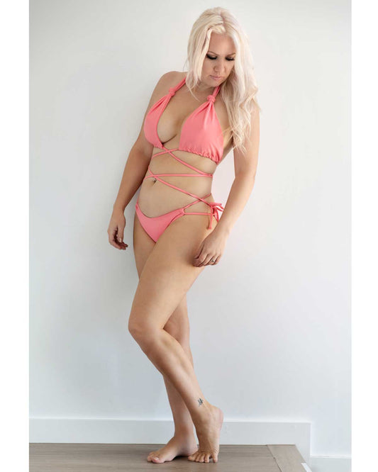 Paradise Pirate Tie Up Bikini Bottom