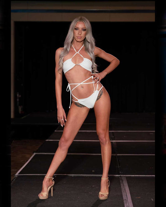 Seashell Pirate Tie Up Bikini Bottom