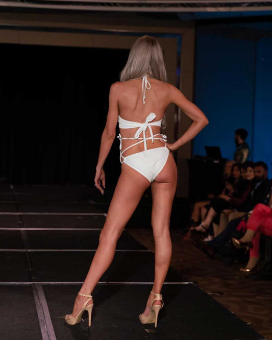 Seashell Pirate Tie Up Bikini Bottom