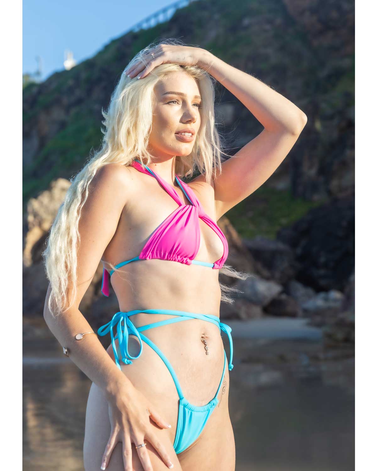 Ocean Viking Tie Up Bikini Bottom