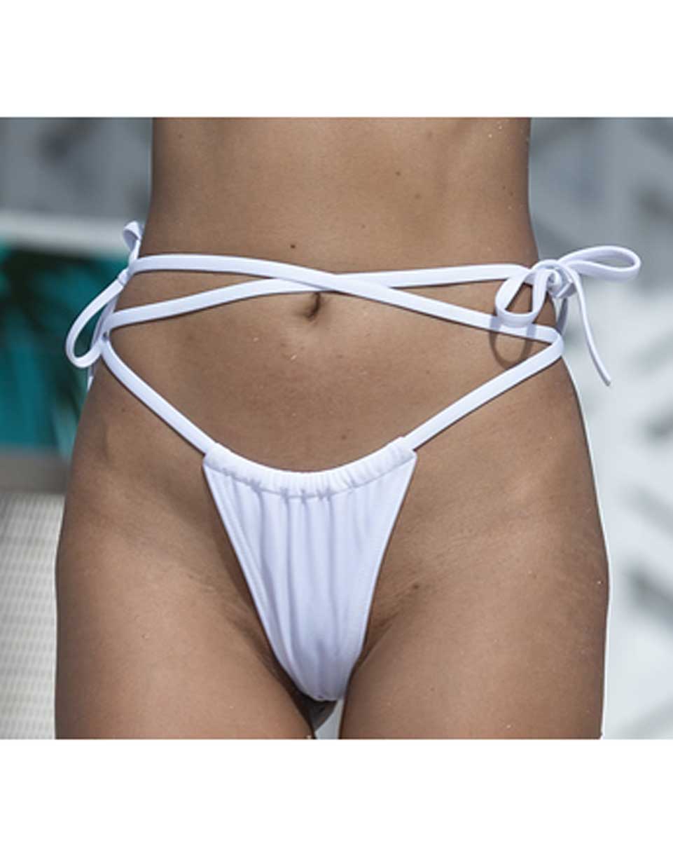 Seashell Viking Tie Up Bikini Bottom